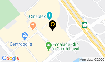 Ciel Aventure Qu&eacute;bec Inc in Laval map