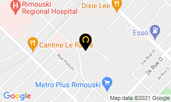 Ciki Fm 98 7 in Rimouski map