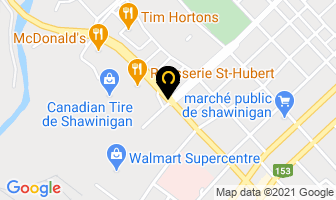 Ciment Norbert in Shawinigan map