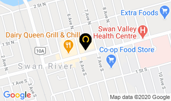 Cindy's Hair Shoppe in Swan River map