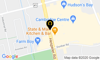 Cineplex Entertainment Showtimes in Cambridge map