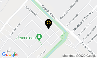 Cinetix Productions in Brossard map