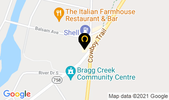 Cinnamon Spoon in Bragg Creek map