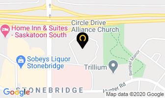 Circle Drive Alliance Church in Saskatoon map