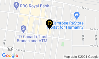 City Center Camrose in Camrose map