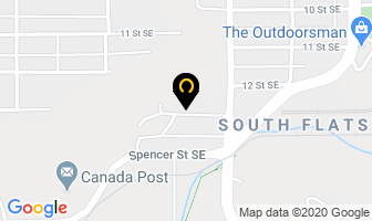 City Center Storage in Medicine Hat map