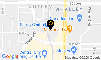 City Centre Dental Clinic in Surrey map