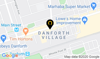 City Dental Center in Toronto map