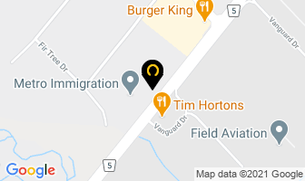 City Executive Limousine in Mississauga map