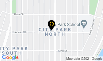City Park Barber Shop in Saskatoon map
