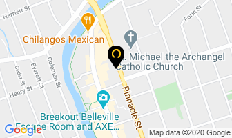 City Salon in Magog map