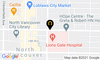 City Sky Flooring in North Vancouver map