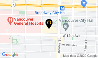 City Square Dental Center in Vancouver map