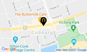 City Streaks in Cobourg map