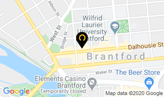 City Taxi in Brantford map