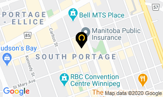 Cityplace in Winnipeg map