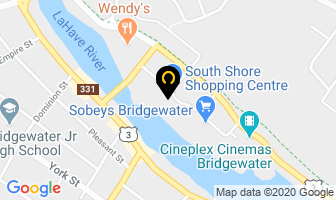 Citystreets in Bridgewater map