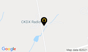 Ckdx Radio in Kingston map