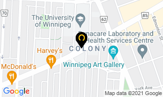 Ckuw 95.9 Fm in Winnipeg map