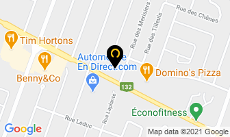 Clairmount Auto Inc in Sainte-catherine map
