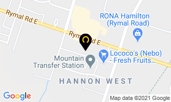 Clancy's Auto Services in Hamilton map