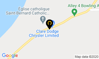 Clare Dodge Chrysler Jeep in Clare map