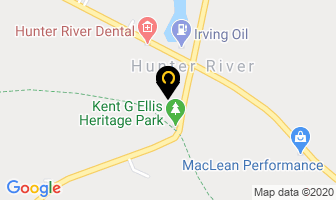 Clarence Farm Services in Hunter River map