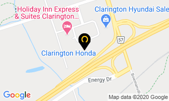 Clarington Honda in Selkirk map