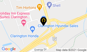 Clarington Hyundai in Selkirk map