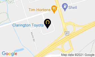 Clarington Toyota in Selkirk map