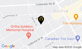 Clark Naturopathic Clinic in Orillia map