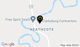 Clarksburg Contractors Ltd in The Blue Mountains map