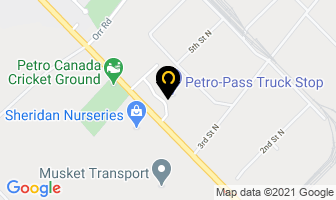 Clarkson Petro-Pass in Mississauga map