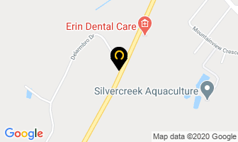 Classic Lines Landscape Service in Guelph map