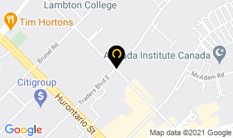 Classic Motors in Mississauga map