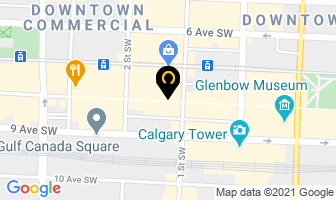 Classy Formal Wear Inc The Bay in Calgary map