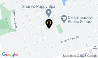 Claudine Simone Therapy in Newmarket map