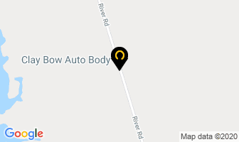 Clay Bow Auto Body in Lindsay map