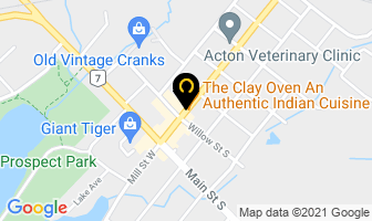 Clay Oven Restaurant in Acton Vale map