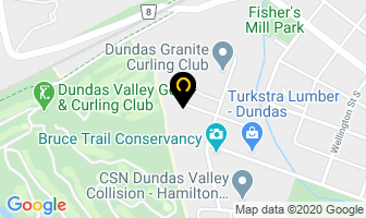 Claybar Contracting Inc in Hamilton map