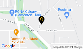 Clayburn Refractories Ltd in Calgary map