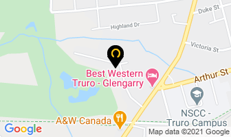 Clayfield Denture Clinic in Truro map