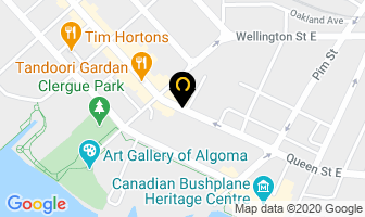 Clean North in East Angus map