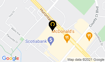 Clean Works in Brampton map