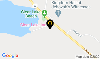 Clear Lake Inn in Espanola map