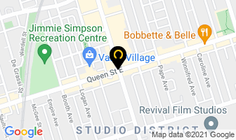 Clear Space Design & Communications Inc in Toronto map