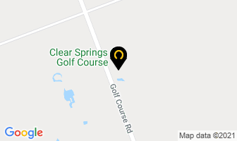 Clear Springs Golf Course in Powassan map