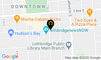Clear View Property Management in Lethbridge map