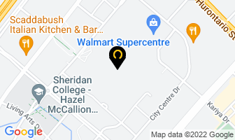 Clearly Square One Shopping Centre in Mississauga map