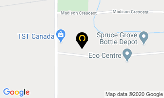 Clearly Superior Glass Inc in Spruce Grove map
